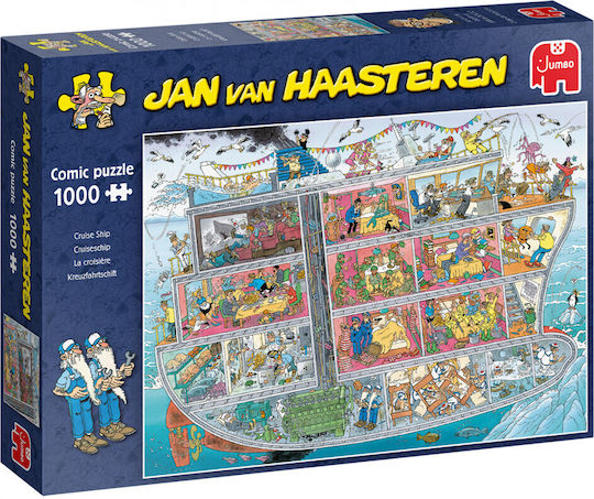 Puzzle Navă de Croazieră Jan van Haasteren 2D 1000 Piese