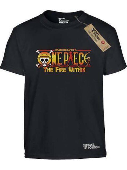 Kinder-T-Shirt Schwarz