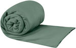 Sea to Summit Pocket Towel Towel Face Microfiber Green 100x50cm.
