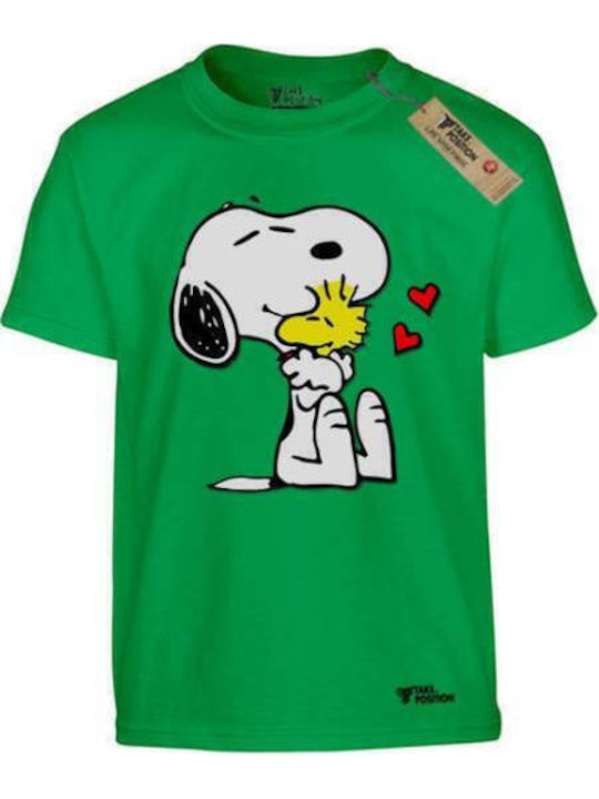 Takeposition Παιδικό T-shirt Πράσινο