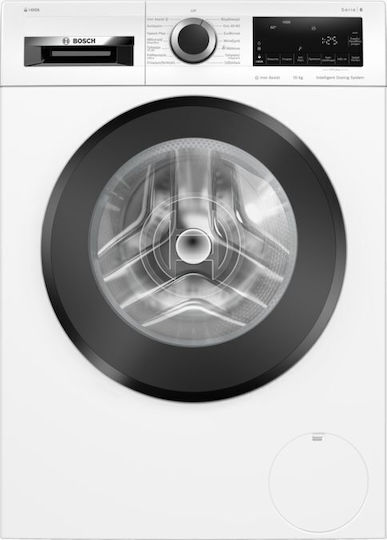 Bosch Πλυντήριο Ρούχων 10kg με Τεχνολογία Ατμού 1400 Στροφών Iron Assist WGG254FWGR