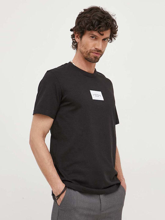 Calvin Klein Ανδρικό T-shirt Κοντομάνικο Μαύρο