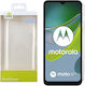 Lime Slimclear Задна корица Силикон Прозрачен (Motorola E13)