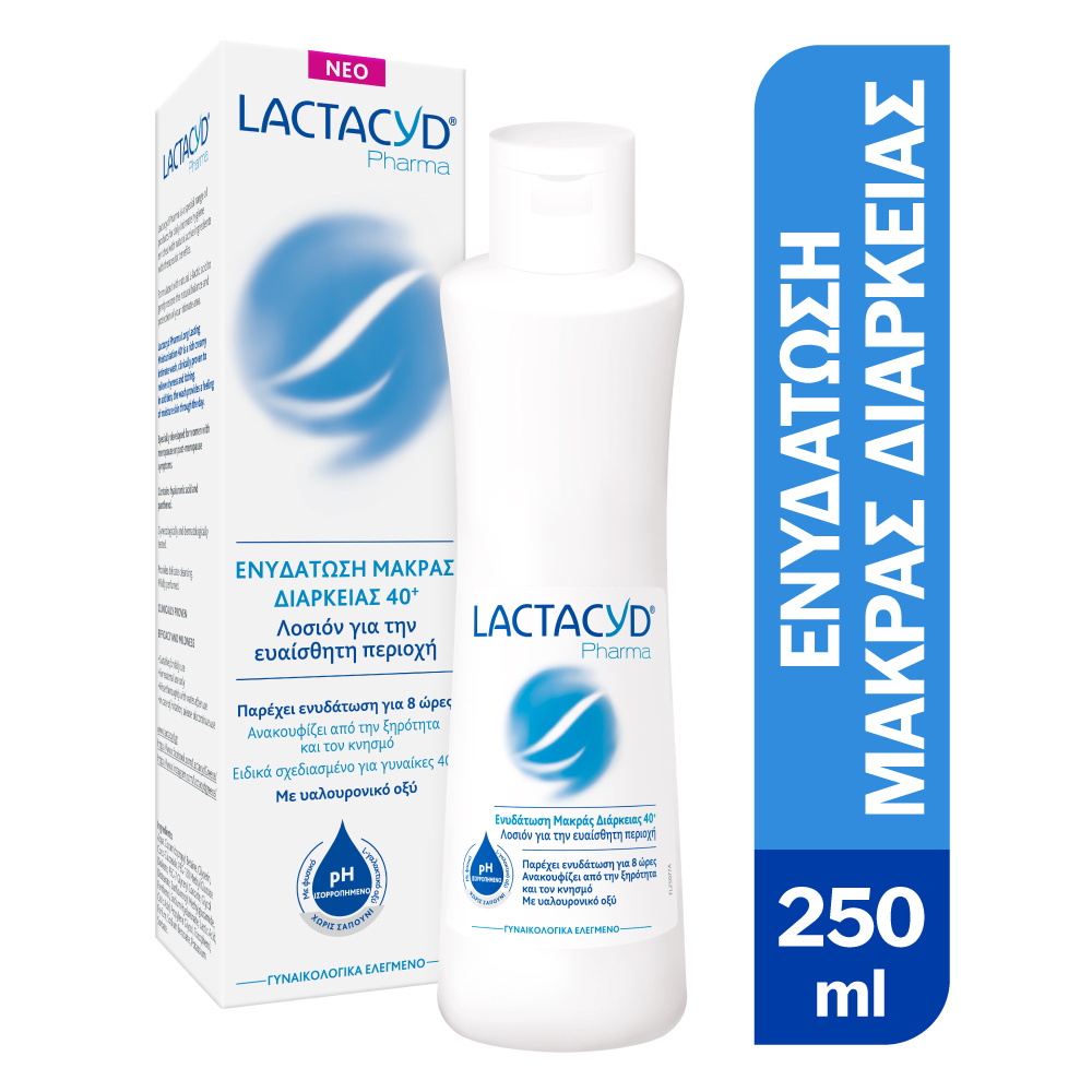 Lactacyd Ultra-Moisturising 40+ Λοσιόν Καθαρισμού με Υαλουρονικό 250ml
