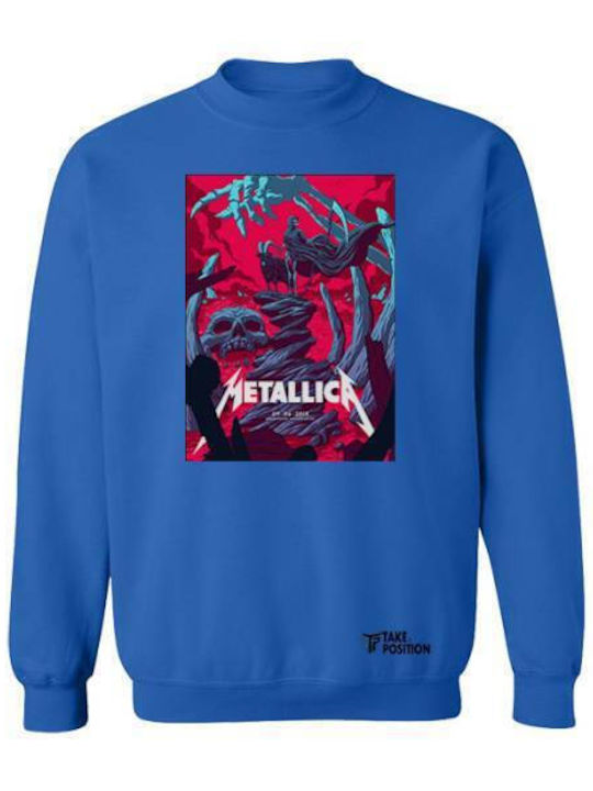 Takeposition Sweatshirt Metallica Blue 332-7544-10