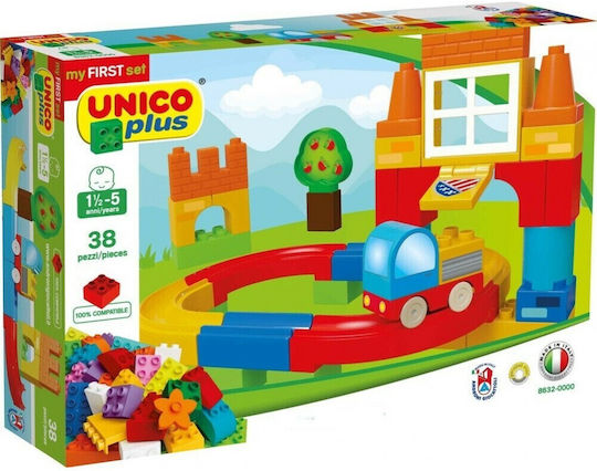 Unico Blocuri Mini Cars pentru 1.5+ Ani 38buc