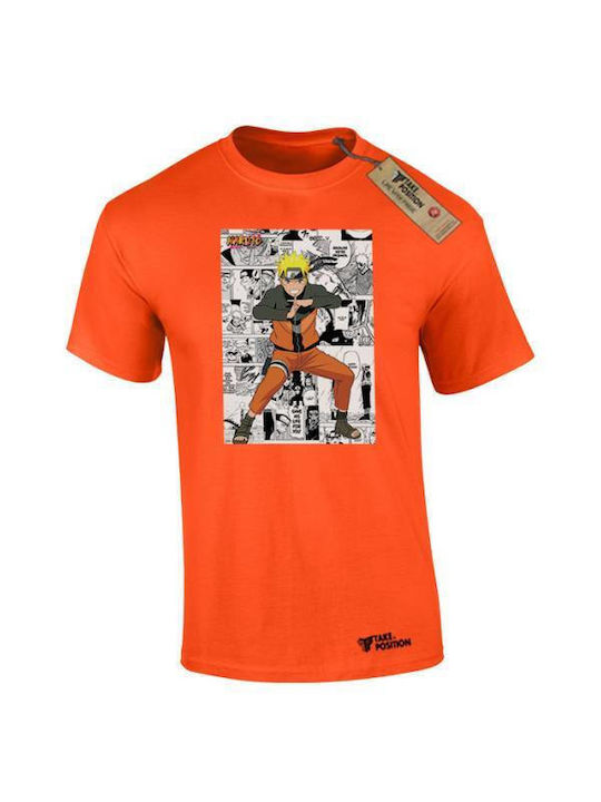 Takeposition T-shirt Naruto Orange 320-1330-19