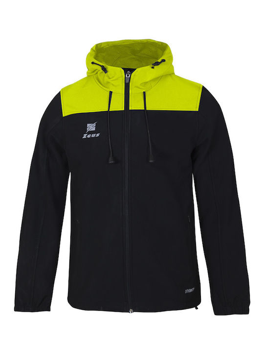 ЯКЕ ZEUS GIUBBOTTO SOFTSHELL BLACK YELLOW