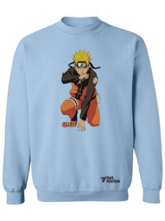 Takeposition Sweatshirt Naruto Light Blue 332-1...