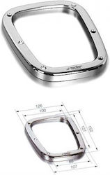 Simoni Racing Car Instrument Panel Decoration Gearbox Frame in Silver Color SRBX04