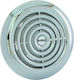 Europlast De perete Ventilator de Baie 120mm Argintiu