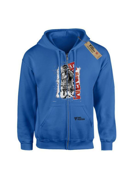 Takeposition Hooded Jacket Eminem Blue 908-7522-10