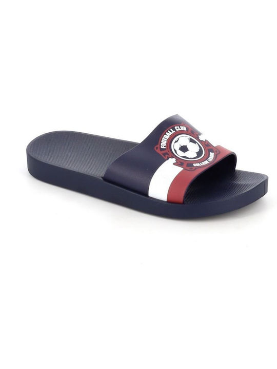 B-Soft Kids' Slides Navy Blue