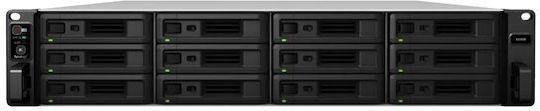 Synology SA3610 NAS Rack με 12 θέσεις για HDD/SSD και 6 θύρες Ethernet