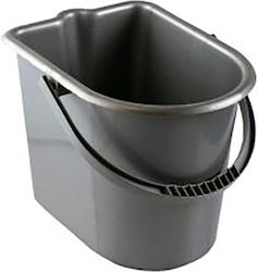 Plastic Oval Bucket With Wheels