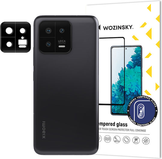 Wozinsky Full Протектор за камера Закалено стъкло Черно за Xiaomi 13