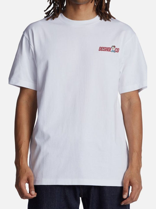 DC Fixer Upper Hss Men's Short Sleeve T-shirt White