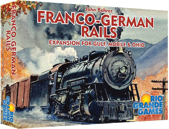 Extensie de Joc Franco-German Rails pentru 3-5 Jucători (EN) Rio Grande Games