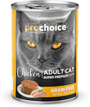 Prochoice Wet Food for Adult Cats In Can with Chicken 1pc 400gr