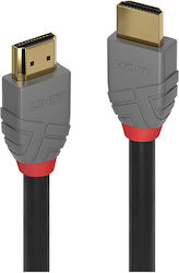 Lindy 36961 HDMI 2.0 HDMI мъжки - HDMI мъжки 0.5м Черен