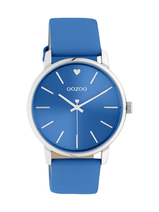 Oozoo Uhr in Blau Farbe