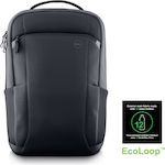 Dell Ecoloop Pro Slim Τσάντα Πλάτης για Laptop 15" σε Μαύρο χρώμα