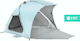 Terra Nation Beach Tent For 3 People with Automatic Mechanism Blue