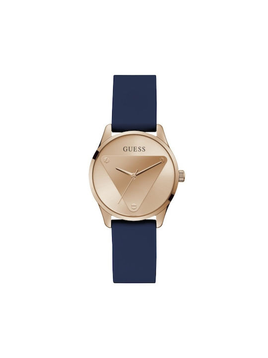 Guess Watch with Blue Leather Strap