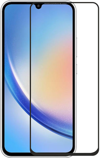 ObaStyle 5D 0.3mm Full Face Tempered Glass Negru (Galaxy A34)