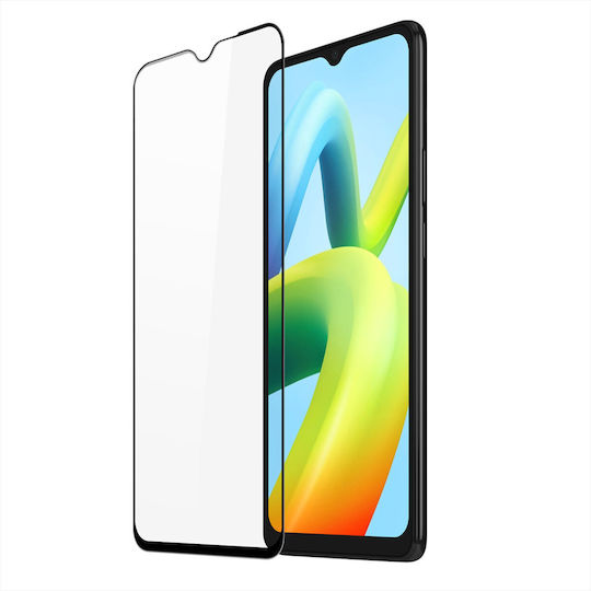 Dux Ducis 9H 9D Full Face Tempered Glass Black (Xiaomi Redmi A2, Redmi A1)