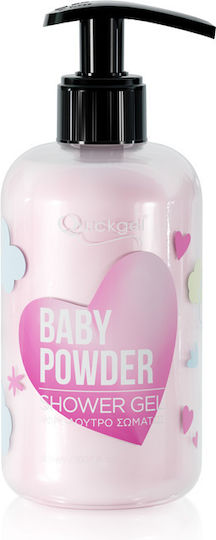 Quickgel Baby Powder Feuchtigkeitsspendende E-Commerce-Website Körperpflege mit Duft Pulver 300ml