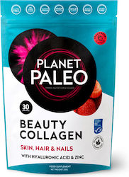 Planet Paleo Beauty Collagen Skin, Hair & Nails 231gr Căpșună