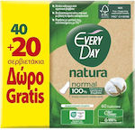 Every Day Natura Normal Σερβιετάκια 60τμχ