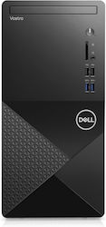 Dell Vostro 3020 MT Настолен компютър ( Ядро i3-13100/8ГБ DDR4/256ГБ SSD/W11 Pro)