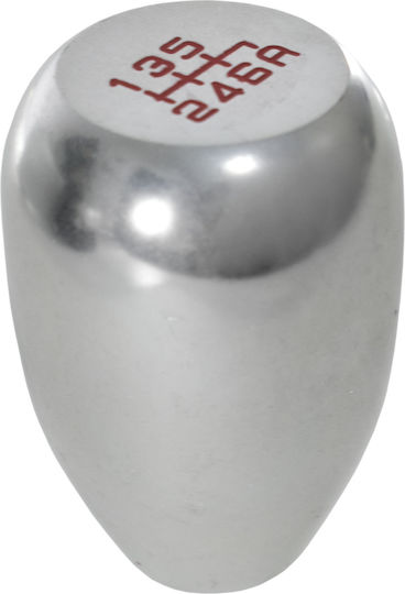 Πόμολο 6 Ταχυτήτων '04-'06 TYPE 'R' για Honda Civic 2004-2006 Ασημί
