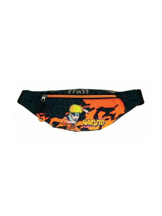 Gim Naruto Kids Waist Bag Black 26cmx7cmx10cmcm
