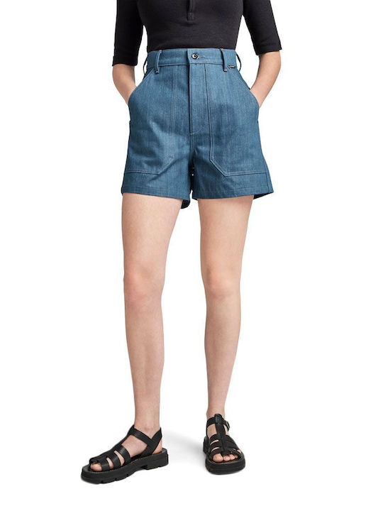 G-Star Raw Fatigue Women's Jean Shorts Blue