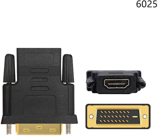 SGL Μετατροπέας DVI-D male σε HDMI female (098395)