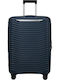 Samsonite Upscape Medium Hard Blue Nights Suitcase with 4 Wheels Height 68cm