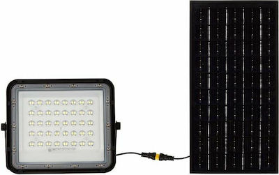 V-TAC Wasserdicht Solar LED Flutlicht 10W Kaltweiß 6400K mit Fernbedienung IP65