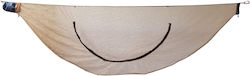 Bushmen I-005389 Διπλή Κουνουπιέρα για Camping Αιώρας Μπεζ 325x150εκ.