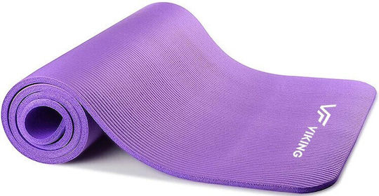 Viking Covor de exerciții fizice Pilates Violet cu curea de transport (180x60x0.8cm)