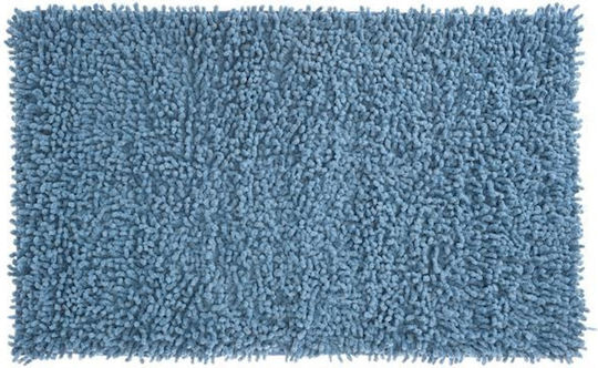 Next Badematte Baumwolle Rechteckig Shaggy I 41003-03---2 Blau 45x75cm