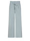 Women's Fabric Trousers Light Blue
