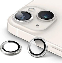 ObaStyle Kameraschutz Gehärtetes Glas Silver für das iPhone 14 / 14 Plus