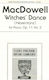 Carl Fischer Mac Dowell - Wiches Dance Op.17 N 2 Sheet Music for Piano