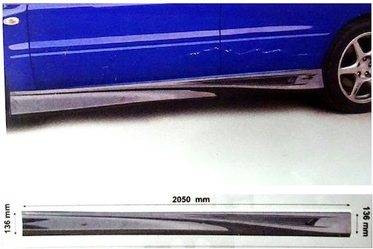 Motordrome Spoiler Auto Rückseite Kompatibel mit Seat Ibiza