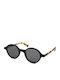 L.G.R. Reunion Unisex Sunglasses with Plastic Frame Black Matt / Havana Tartarugato Matt 23C / Flat Grey
