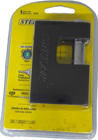 Lacăt Din Oțel Monoblock Cu Cheie 50mm