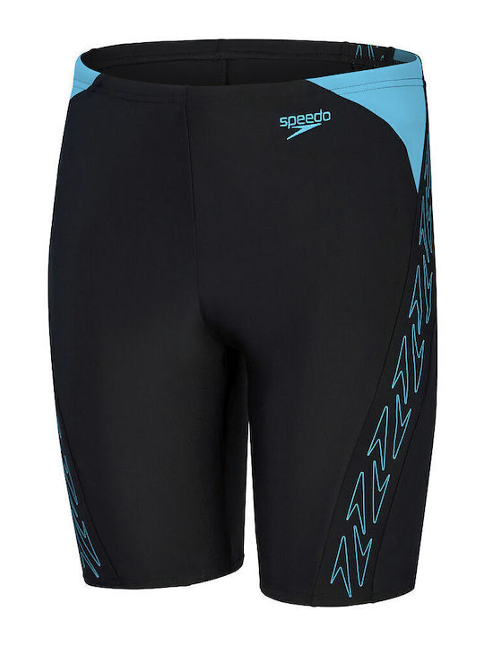 Speedo Hyper Boom Splice Jammer Kinder Badeanzug Jammer Schwarz